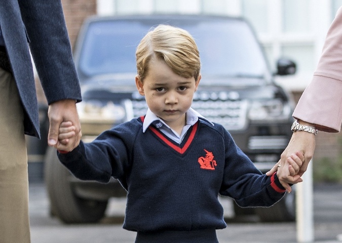 Princ George ako 4-ročný