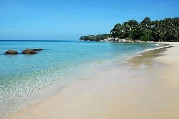 Izba s bazénom v Twinpalms hoteli v Phukete.