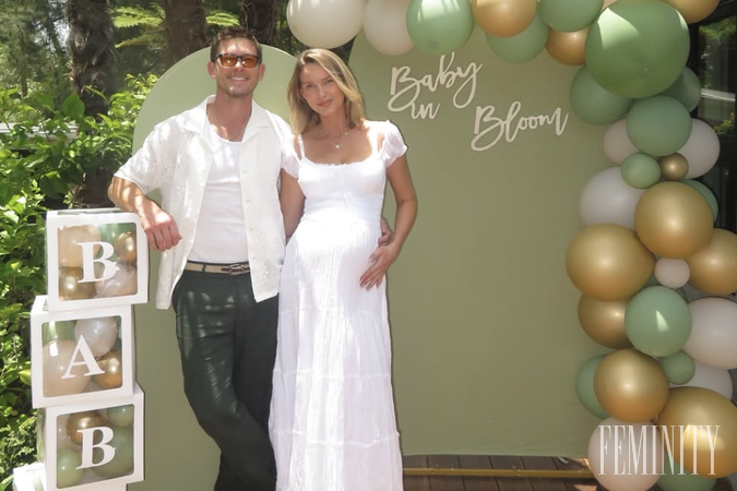 Babyshower v slnečnej Kalifornii: Jedna z najkrajších Sloveniek sa pripravuje na rolu mamy, po boku priateľa žiari