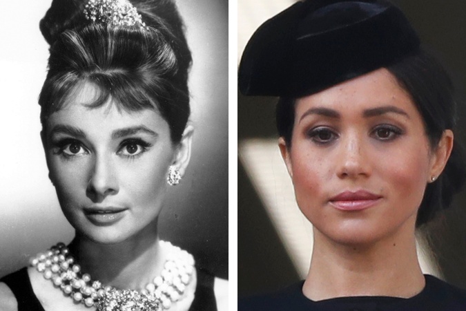 Meghan Markle si maľuje obočie ako Audrey Hepburn: Čo o nej prezrádza tento typ obočia?