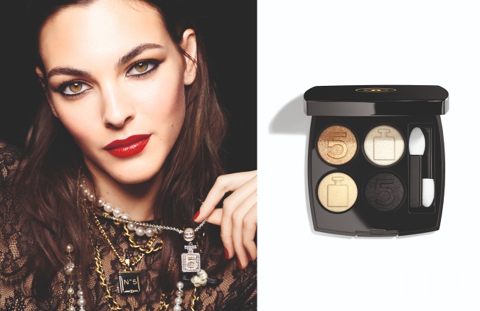 Golden Eye Look inšpirovaný CHANEL N°5