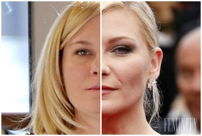 Kirsten Dunst k dokonalosti potrebuje zvýrazniť lícne kosti a vytieňovať oči