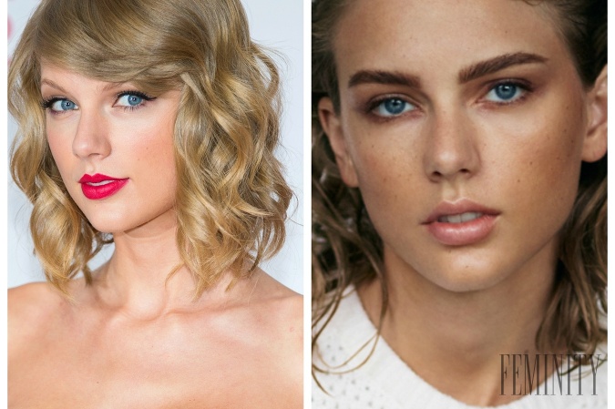 Speváčka Taylor Swift so zmeneným obočím na titulke magazínu Wonderland