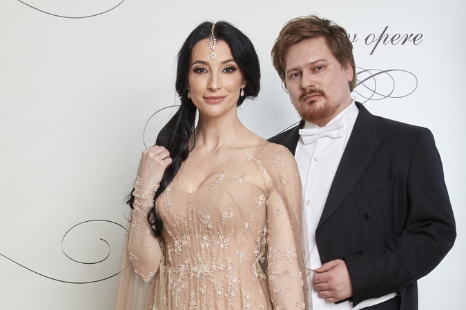 Bývalá misska a moderátorka Lucia Hablovičová s návrhárom Borisom Hanečkom