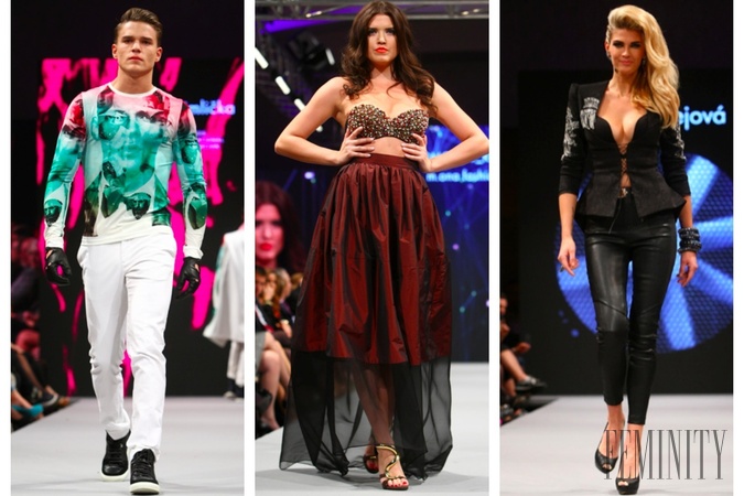Kolekcia Lukáša Kimličku (vľavo), Libora Komosného a Veroniky Kostkovej (v strede) a Jany Pištejovej (vpravo)
