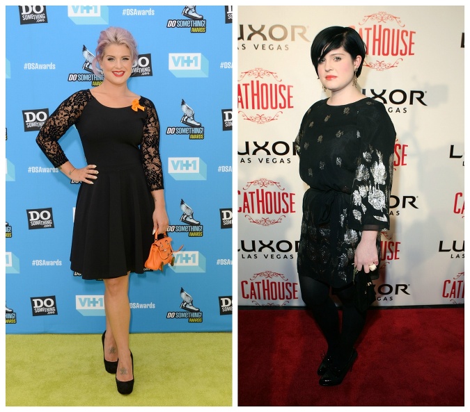 Kelly Osbourne chudne a priberá, podľa životného obdobia, ktoré prežíva.