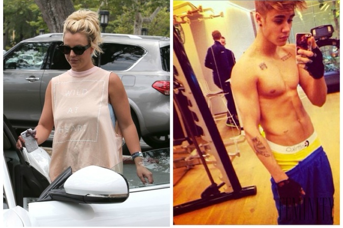 Britney Spears, Justin Bieber