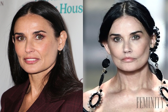 Demi Moore sa zmenila na nepoznanie