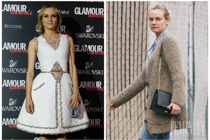 Diane Kruger často chodí bez mejkapu, no na červenom koberci vždy zažiari