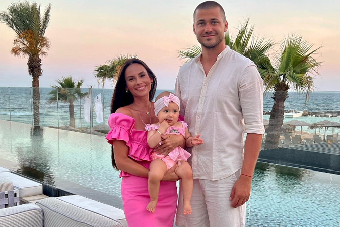 Natália Glosíková si užíva svoju prvú rodinnú dovolenku
