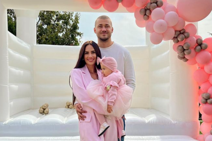 Prvé zábery z narodeninovej oslavy dcéry Natálie Glosíkovej