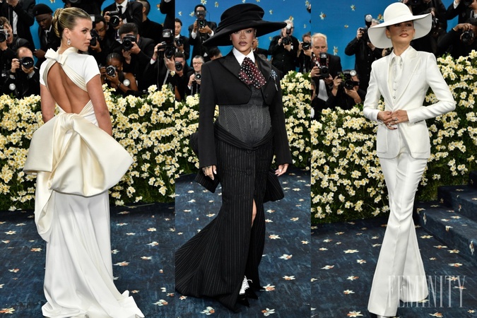 Róby z Met Gala 2025: Rihanna v tejto róbe odhalila, že čaká tretie dieťa, Zendaya výberom stylingu opäť bodovala