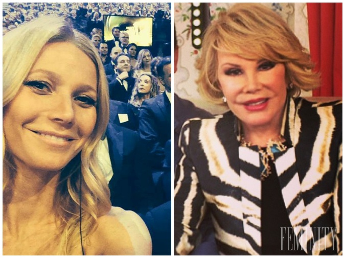 Gwyneth Paltrow nevie prísť na meno Joan Rivers