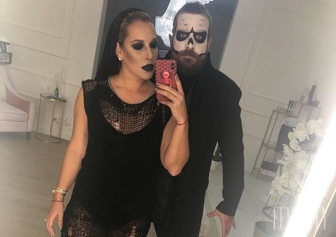 Aj Dominika Cibulková s manželom si nenechali ujsť Halloween