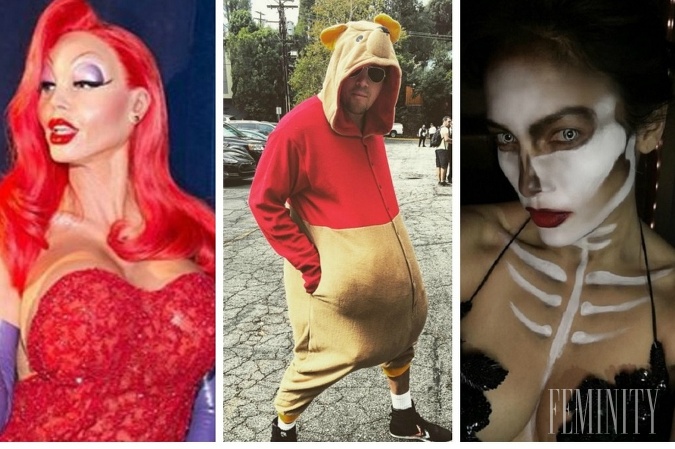 Celebrity ako ich bežne nevidíte. Takto sa vystrojili do spoločnosti osláviť jeden z najzábavnejších amerických sviatkov, Halloween