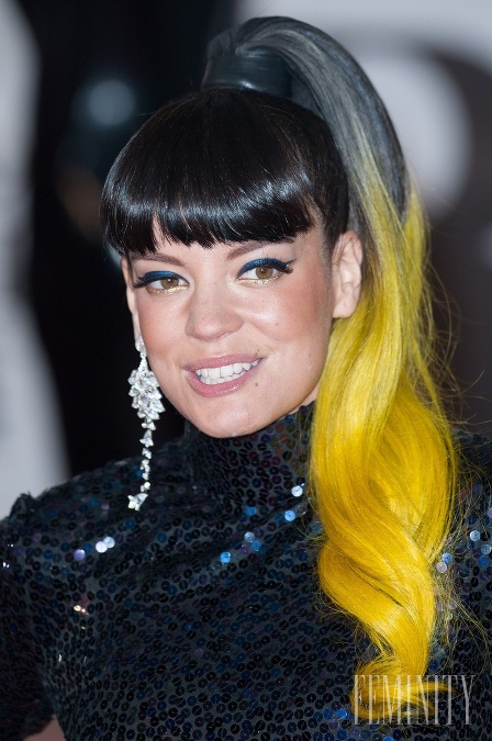 Speváčka Lily Allen s účesom, ktorý by nemal nikto kopírovať