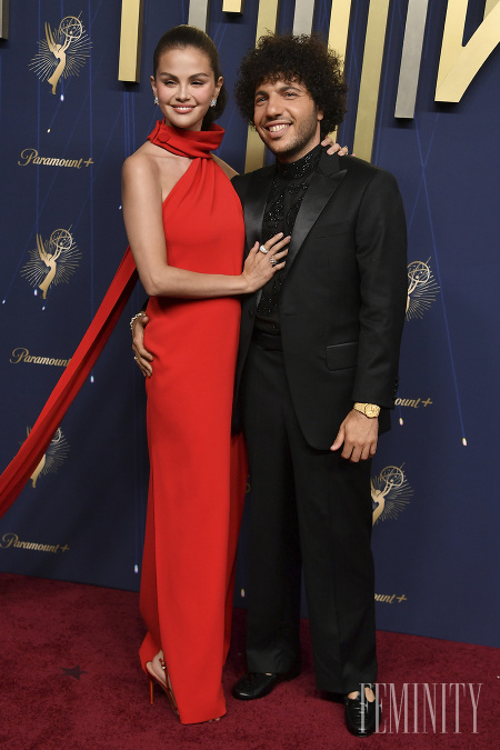 Speváčka a herečka Selena Gomez so snúbencom Bennym Blancom