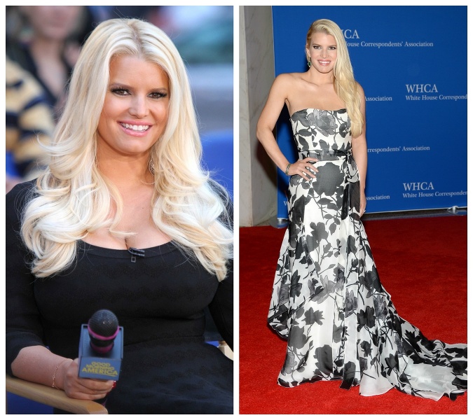 Jessica Simpson sa dlho nevedela zbaviť nadváhy