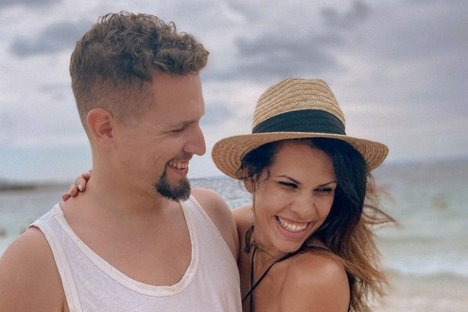 Veronika Strapková so svojím manželom Filipom