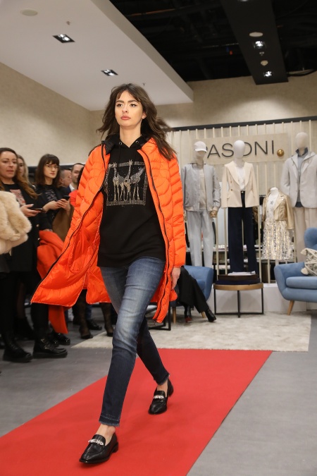 Fashion show pri príležitosti otvorenia novej značkovej predajne Pasoni v Bratislave