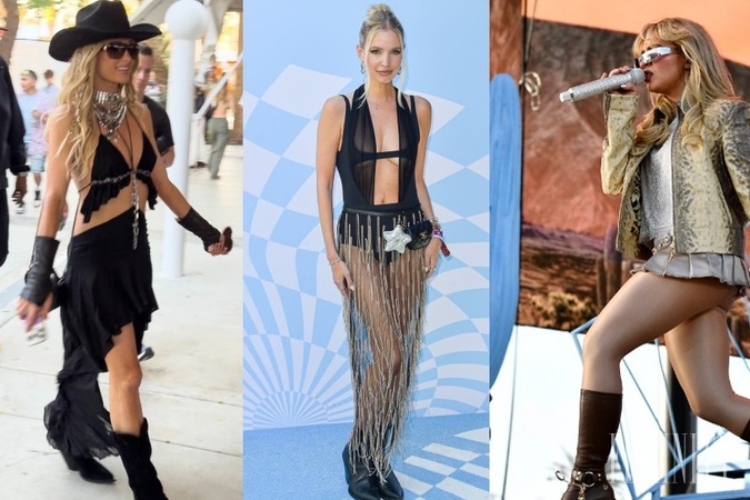 Festivalové looky z Coachella 2024: Tento rok ovládne trend v štýle Cowboy style