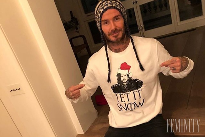 Sexymbol David Beckham si na seba môže dať skutočne čokoľvek