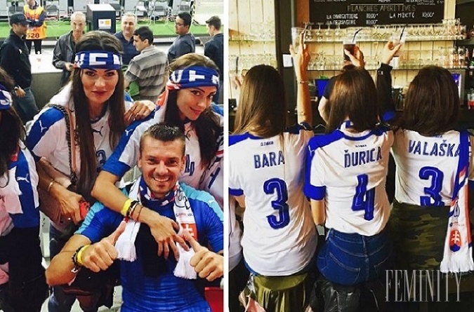 Partnerky a manželky našich futbalistov nechýbajú na Majstrovstvách Európy tiež