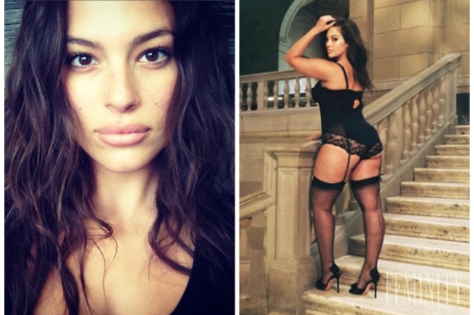 Ashley Graham je obľúbenou plus size modelkou