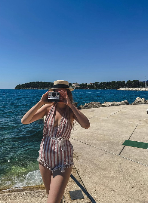 Chorvátsko patrí medzi jej obľúbené destinácie
