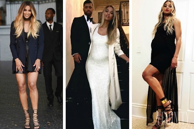 Pozrite si výber najkrajších tehotenských outfitov speváčky Ciary