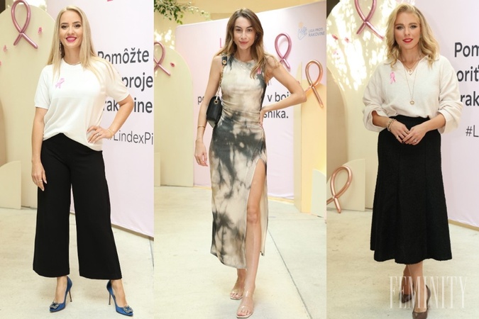 PINK OCTOBER: Barbora Krajčírová vyzerá rokmi rovnako, elegantná Veronika Cifrová a ďalšie známe tváre