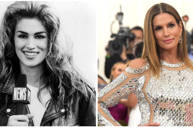 Cindy Crawford je rokmi čoraz krajšia