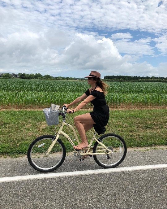 Rada si vyvetrá hlavu jazdou na bicykli