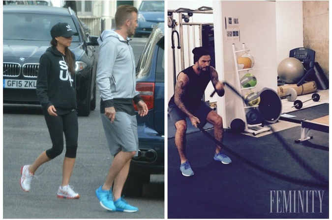 Victoria a David Beckhamovci tvrdo makajú v telocvični a táto metóda je ich obľúbená