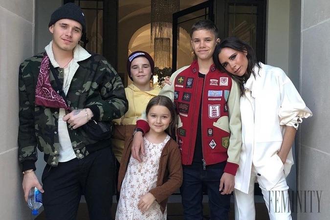 Na narodeniny módnej ikony Victorie Beckham sa vždy zíde celá rodin