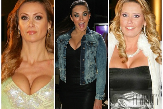 dekolty Zora Czoborová, Ewa Farna, Erika Barkolová