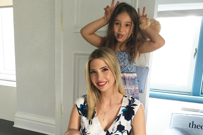 Ivanka s dcérou Arabellou Rose