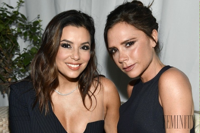 Herečka Eva Longoria a módna návrhárka Victoria Beckham sú nielen nerozlučné priateľky, ale aj vzorné matky