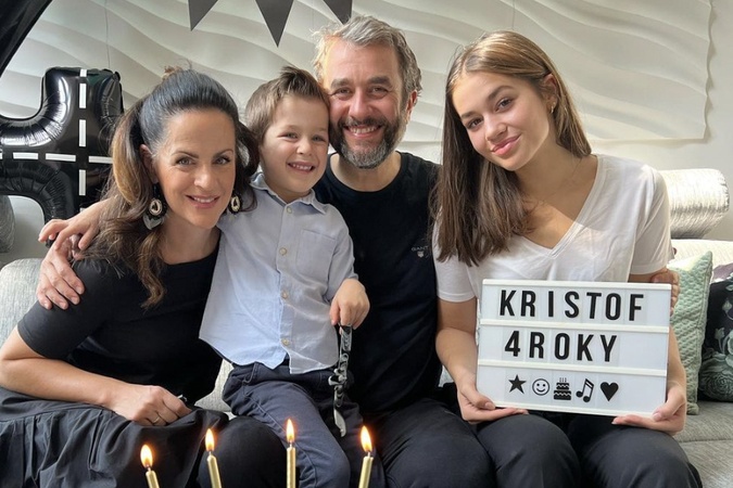 Jeden z najharmoickejších párov: Vladimír Kobielsky je so svojou manželkou už od školy, dnes majú spolu tri krásne deti