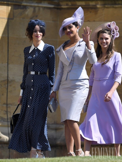 Priyanka nemohla na svadbe Meghan a Harryho chýbať