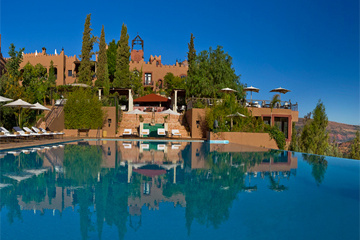 hotelové zariadenie Kasbah Tamadot,