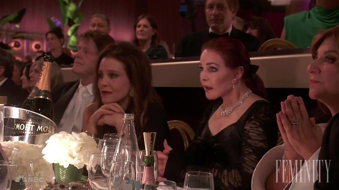 Priscilla Presley s dcérou Lisou Marie Presley len dva dni pred smrťou na Golden Globes 2023