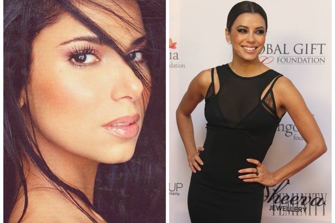 Najsexi slúžka sveta Roselyn Sanchez (vľavo) sa výrazne podobá na Evu Longoriu (vpravo)