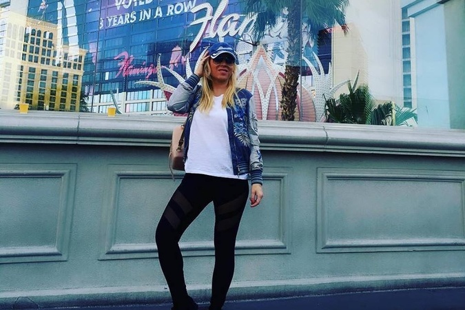 Gabriela Drobová na návšteve Las Vegas