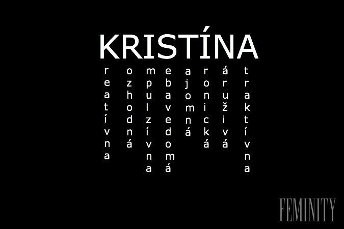 KRISTÍNA