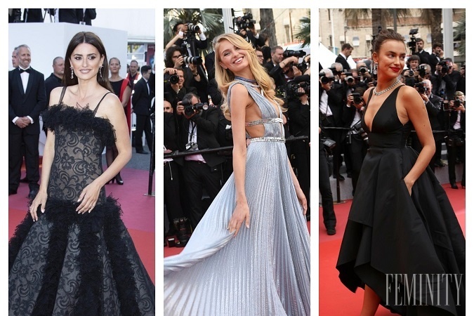 Najkrajšie róby z tohtoročného filmového festivalu v Cannes sa niesli predovšetkým v čiernej farbe, ale našli sa aj výnimky, ktoré sa ukázali v svetlejších farbách a rovnako zahviezdili
