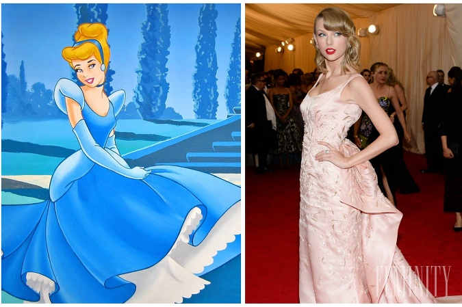 Popoluška a speváčka Taylor Swift