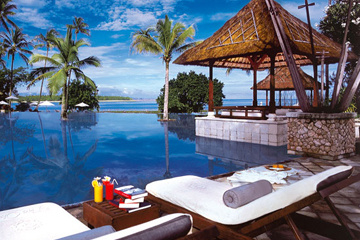 hotelový rezoru Oberoi, Lombok