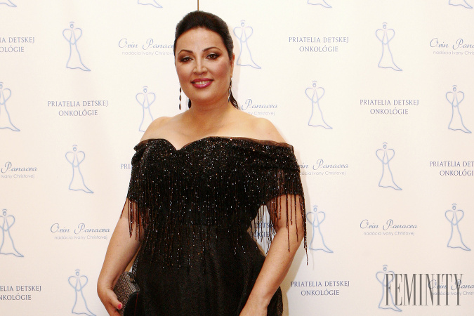 Ivana Christová bola hostiteľkou charitatívneho večera Ružová noc