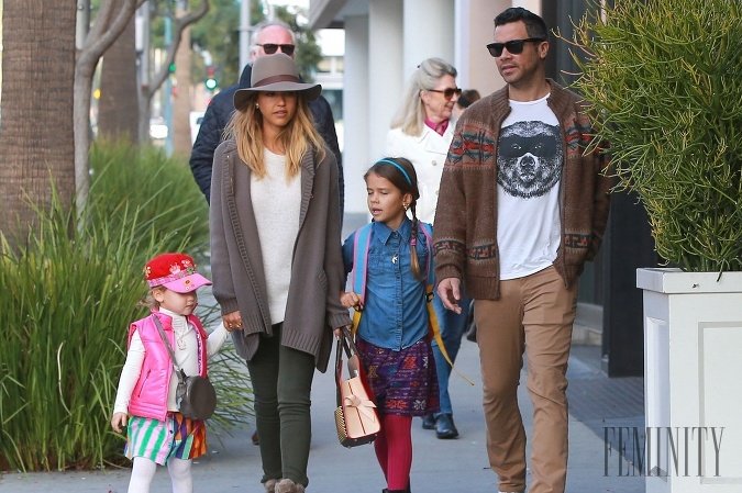 Jessica Alba a jej rodinka, ktorú miluje z celého srdca